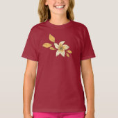 秋の花 Tシャツ (正面)