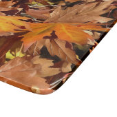 秋の芸術的紅葉 カッティングボード (角)