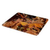 秋の芸術的紅葉 カッティングボード (角)