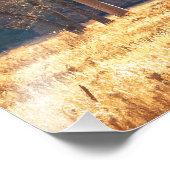 秋の草原 フォトプリント            (角)