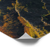 秋の草山 ポスター (角)