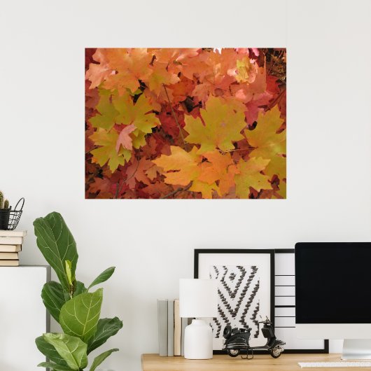 秋の華やかなポスター(1) ポスター (ホームオフィス)