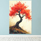 秋の華 キャンバスプリント (インサイチュ (ウッドフロア))