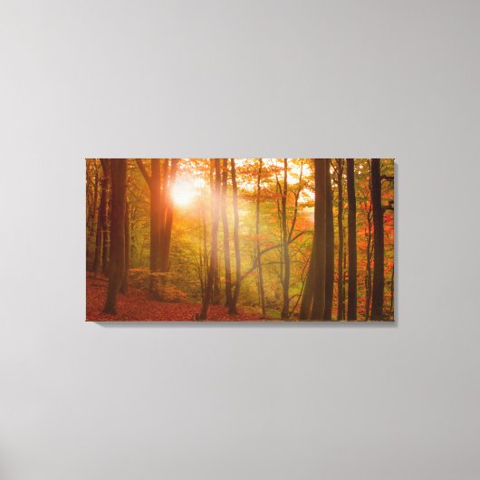 秋の華 キャンバスプリント (正面)