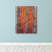 秋の華 キャンバスプリント (インサイチュ (ウッドフロア))