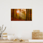 秋の華 ポスター (キッチン)