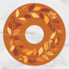 秋の華 ワイングラスタグ