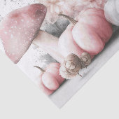 秋の落ち葉とカボチャとキノコと花のデコパージュ 薄葉紙 (詳細)