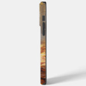 秋の落ち葉にインスパイアされたヨークシャーテリア Case-Mate iPhoneケース (裏面 / 左)