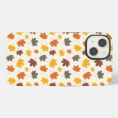 秋の落ち葉 iPhoneケース (裏面横)