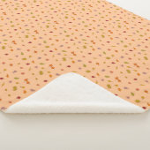 秋の落葉 シェルパブランケット (3/4)