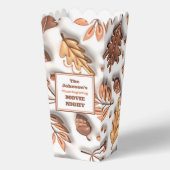 秋の葉の感謝名映画ナイトポップコーン フェイバーボックス (正面)