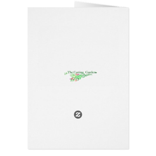 秋の葉の挨拶状 (裏面)