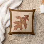 秋の葉の枕 クッション (ブランケット)