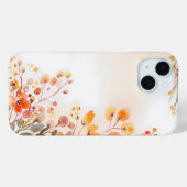 秋の葉の水彩画スマホケース Case-Mate iPhoneケース (裏面 (横))