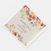 秋の葉の秋の色アイボリー (コーナー)