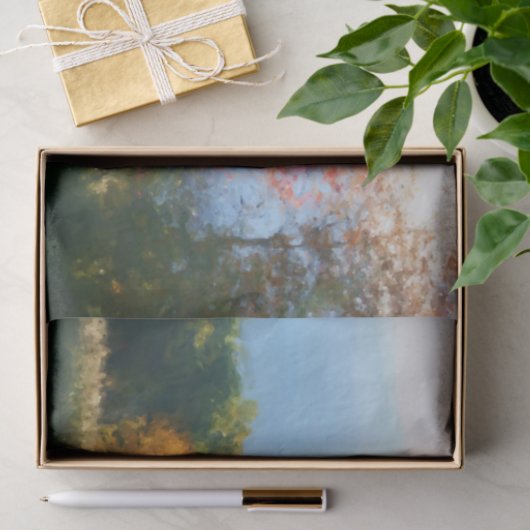 秋の葉の絵画自然の分離 薄葉紙 (ギフト)