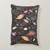 秋の葉の食感 アクセントクッション (裏面(縦))