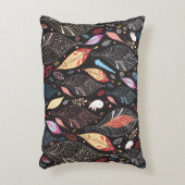 秋の葉の食感 アクセントクッション (正面(垂直))