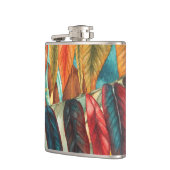 秋の葉は元の様式化された近代美術を着色します フラスク (左)