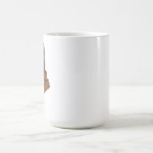 秋の葉オンKatahdinメイン コーヒーマグカップ (中央)