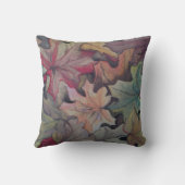 秋の葉カバー クッション (裏面)