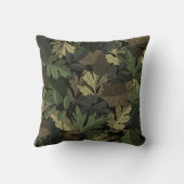 秋の葉カモフラージュ クッション (裏面)