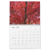 秋の葉カレンダー 紅葉 カレンダー (3月 2027)