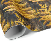 秋の葉ゴールデンイエローシダの写真 ラッピングペーパー (ロールコーナー)