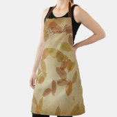 秋の葉テーマ エプロン (インサイチュ)