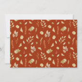 秋の葉ホームステッド新しいアドレスの移動 案内状 (裏面)