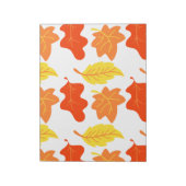 秋の葉メモ帳 ノートパッド (回転)