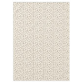 秋の葉メープルクリーム – シームレスなパターン。 テーブルクロス (正面)