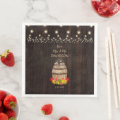 秋の葉ワインバレルヴィネヤードズ結婚ズ (インサイチュ)