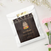 秋の葉ワインバレルヴィネヤードズ結婚ズ フェイバーバッグ (封をした状態)