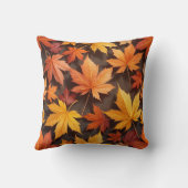 秋の葉枕クッション クッション (裏面)