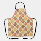 秋の葉模様(紅葉) エプロン (正面)