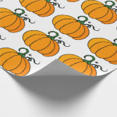 秋の葉樹秋自然森デスティニーシーズン ラッピングペーパー (角)