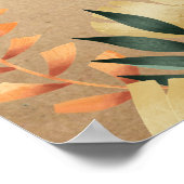 秋の葉正教会キリスト教葬儀 ポスター (角)