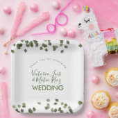 秋の葉秋秋の緑ありがとう ペーパープレート (パーティー)