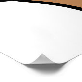 秋の葉落ちるアカグマかわいい野生動物 ポスター (角)