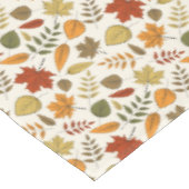 秋の葉葉の感謝祭パーティーテーブルクロス テーブルクロス (アングル)