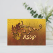 秋の葉金ゴールド結婚ズ 出欠カード (スタンド正面)