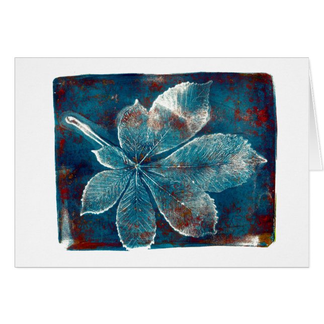 秋の葉 (正面横)