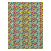 秋の葉、どんぐり、果実のカスタム色 テーブルクロス (正面)