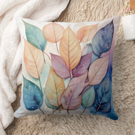 秋の葉 クッション (ブランケット)