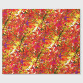 秋の葉 ラッピングペーパー (フラット)