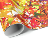 秋の葉 ラッピングペーパー (ロールコーナー)