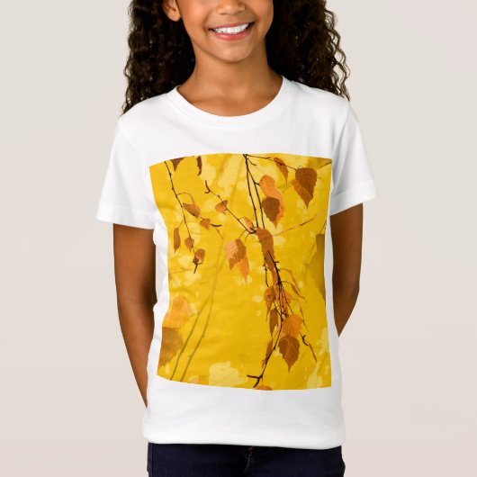 秋の葉 3 Tシャツ (正面)