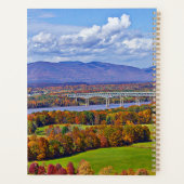 秋の葉(Rhinecliff Bridge) 2024 プランナー手帳 (裏面)